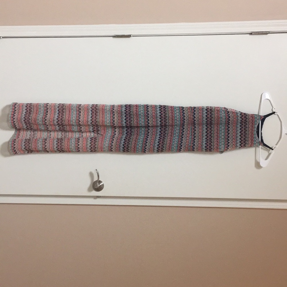 Bloomingdales Aqua Maxi Dress